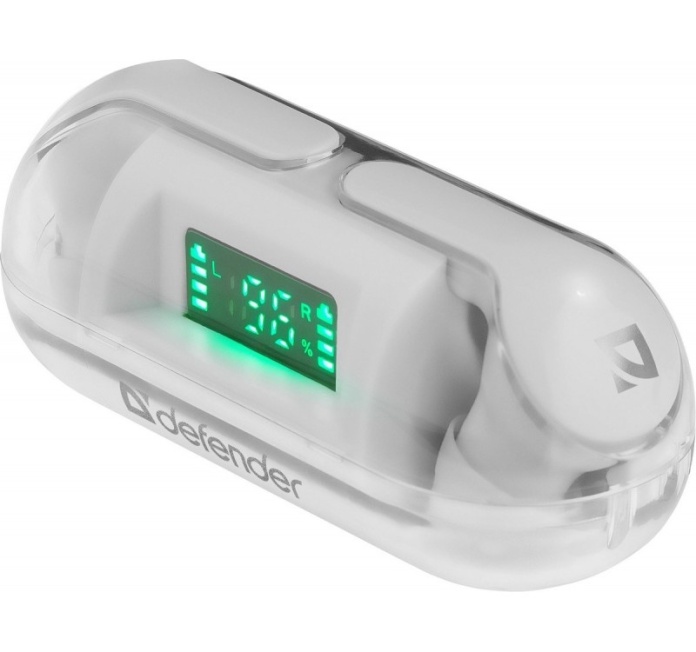 Słuchawki Bluetooth Defender Twins 916 Białe
